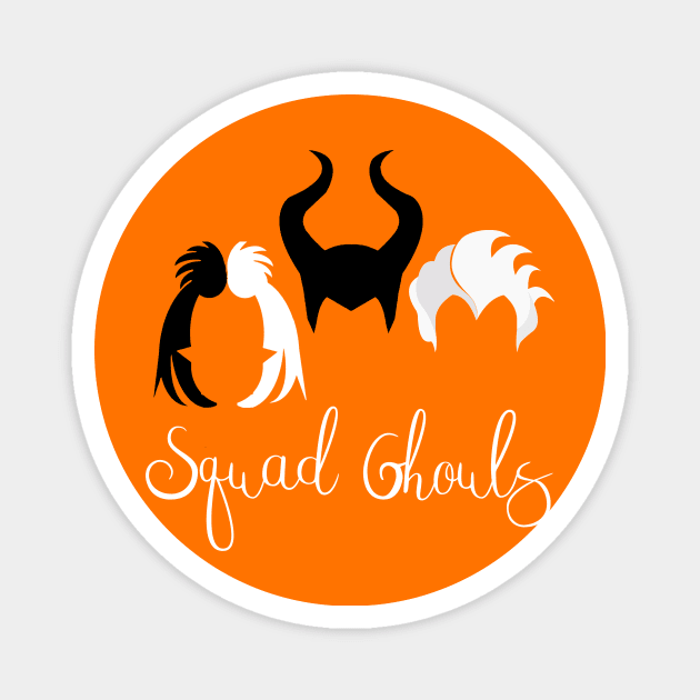 Squad Ghouls Magnet by MelissaJoyCreative